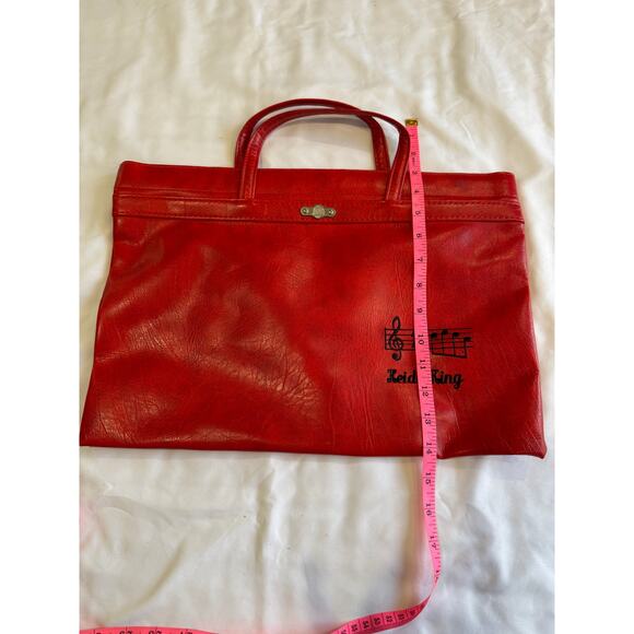 Vintage Red Music Sheet Bag - Picture 6 of 10
